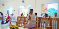 นายอำเภอด่านซ้าย และพุทธศาสนิกชน ร่วมทอดผ้าป่าสามัคคี