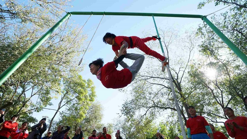 “โอลิมปิกผู้สูงอายุ” ในจีน บรรดาคนสูงวัยใจรักกีฬาต่างมารวมตัวกันในงานนี้