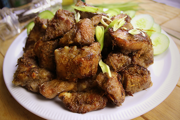 "ซี่โครงหมูย่างตะไคร้" เมนูเคี้ยวเพลิน รับหน้าฝน!!