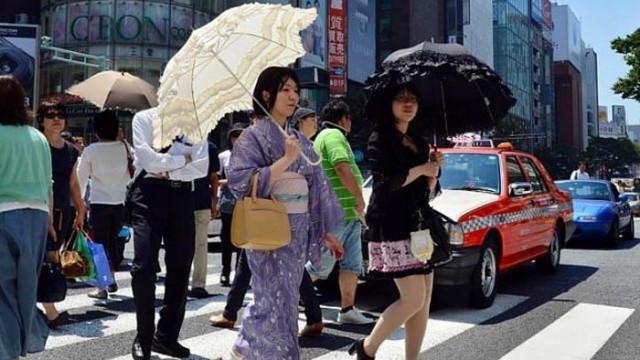 ​ญี่ปุ่นอากาศร้อนจัดถึง 37.1 องศาเซลเซียส เตือนให้ระวังโรคลมแดด