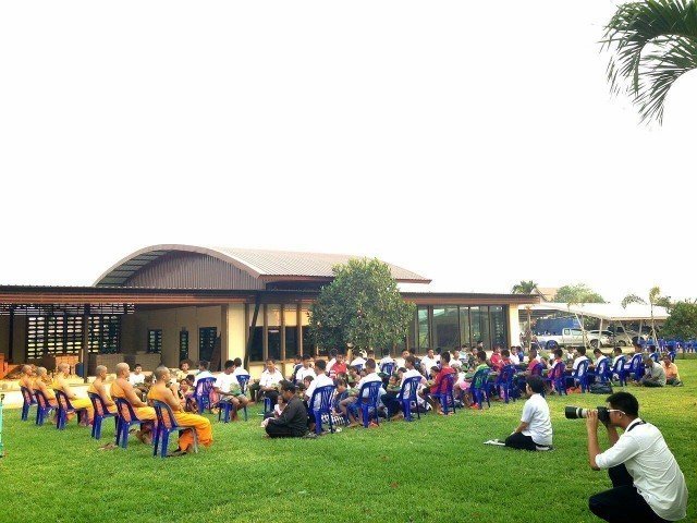 คึกคัก!ปิดเทอมน.ร.ชายไทยแห่บวชสามเณร ณ ศูนย์อบรมไร่พลเอกอาทิตย์-พรสรร กำลังเอก โคราช