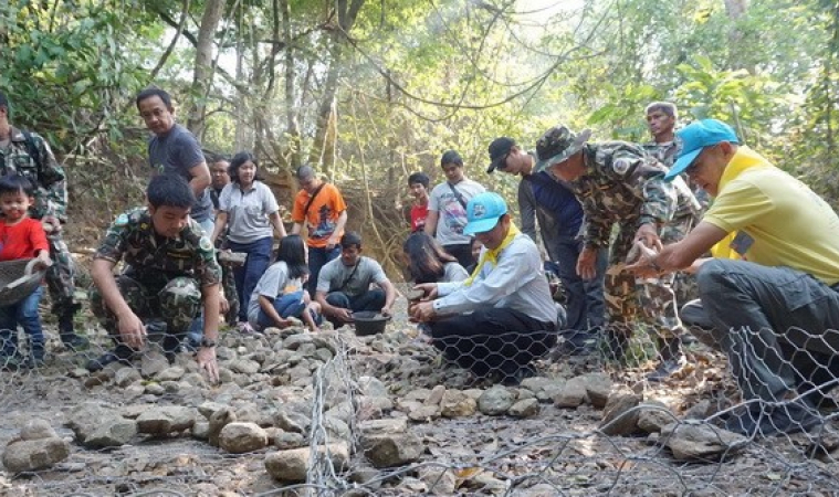 รวมพลังจิตอาสาฯ ระดมทุนสร้างฝายเพื่อผืนป่า