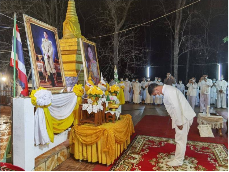 ผู้ว่าราชการจังหวัดแพร่ ทำบุญพิธีสวดมนต์มหาสันติงหลวง