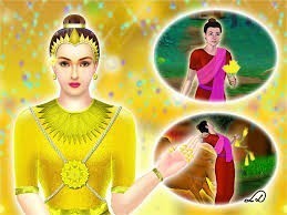 เรื่องจริงสมัยพุทธกาล "ตั้งใจนำดอกบวบขมบูชาพระเจดีย์..ถูกวัวขวิดตาย..ไปเกิดบนสวรรค์ชั้นดาวดึงส์"