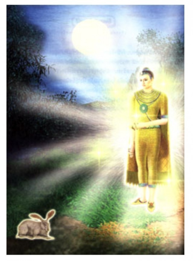 เปิดตำนานลับโบราณ"รูปกระต่ายในดวงจันทร์ "