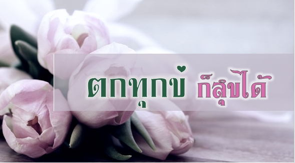 ตกทุกข์ก็สุขได้