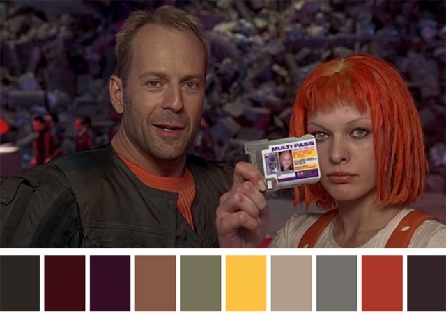 8ภาพ เฉดสีที่เข้ากันได้ จากหนังดัง