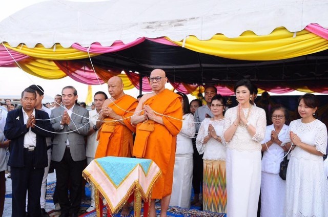 ผู้แทนคณะศิษย์ฯ วัดพระธรรมกาย ร่วมพิธีหล่อพระพุทธเมตตามหากรุณาธิคุณ ๘๙ นิ้ว ณ วัดสายสุวพรรณ