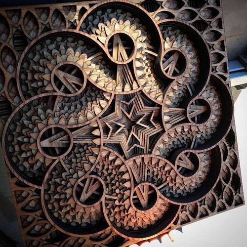 ใครชอบงานศิลปะเชิญทางนี้ ..ศิลปะงานไม้สวยสะกดสายตา
