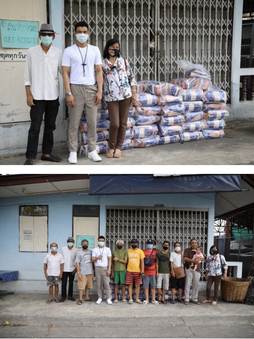 หนุ่ม กะลา แจกข้าวสาร 3000 กก. ช่วยเหลือชาวบ้าน 600 หลังคาเรือน สู้ภัยโควิด