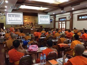 วัดราชโอรสารามจัดอบรมพระนักเทศน์