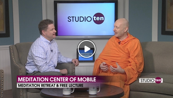 พระนิโคลัส ให้สัมภาษณ์ในรายการ STUDIO ten เรื่องการฝึกสมาธิ