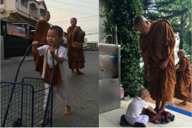 สามเณรกร แม้ตัวจะสึกไป แต่ใจรักธรรมะไม่เปลี่ยนแปลง