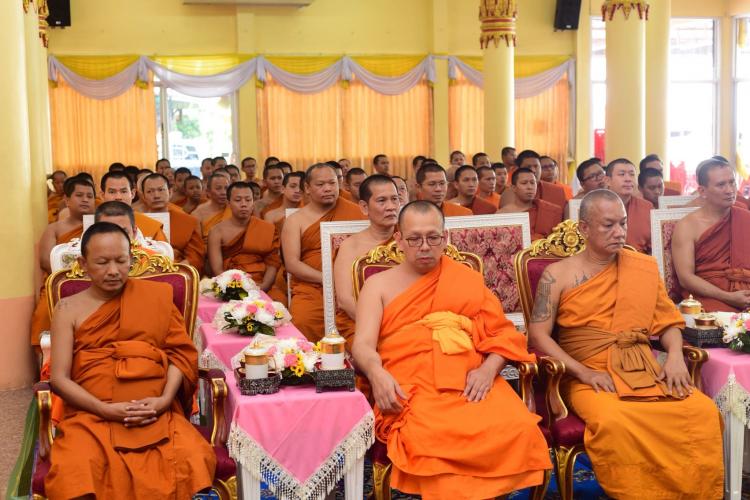 คณะสงฆ์เขตพระโขนง-บางนา จัดพิธีปฐมนิเทศพระนวกะ ปี 2561