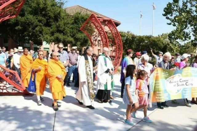 การประชุมผู้นำศาสนาและการเดินเพื่อสันติภาพโลก(Peace Walk) ณ ประเทศสหรัฐอเมริกา