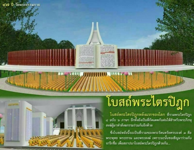 ทำไม ? ต้องสร้างโบสถ์พระไตรปิฎก วัดพระธรรมกาย จ.ปทุมธานี ทั้งที่มีโบสถ์อยู่แล้ว ?