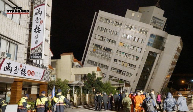 "Aftershock" รุนแรงหลังจากแผ่นดินไหวไต้หวัน ผู้เสียชีวิตเพิ่มเป็น 7 ราย