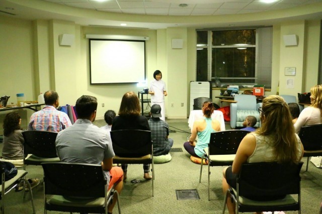 Union County college , New Jersey, USA จัดงานประจำปี!!พอจ.และจนท.วัดพุทธนิวเจอร์ซี เปิดห้องทำสมาธิ