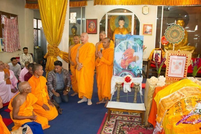 R.I.P.พระครูโสภณธรรมบาล (หลวงพ่อธัมมปาโล) เจ้าอาวาสวัดศรีศากยสิงห์ ประเทศเนปาล