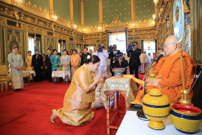 พระองค์เจ้าสิริภาฯ ทรงเททองหล่อ "พระพุทธปฏิมาสิริภานิรมิต"