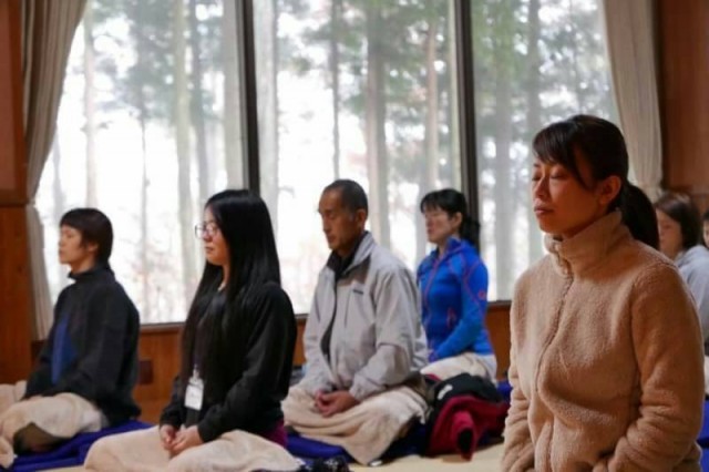 ชาวญี่ปุ่นและชาวท้องถิ่นร่วมปฏิบัติธรรมสุดสัปดาห์ ณ  วัดพระธรรมกายกุมมะ ประเทศญี่ปุ่น