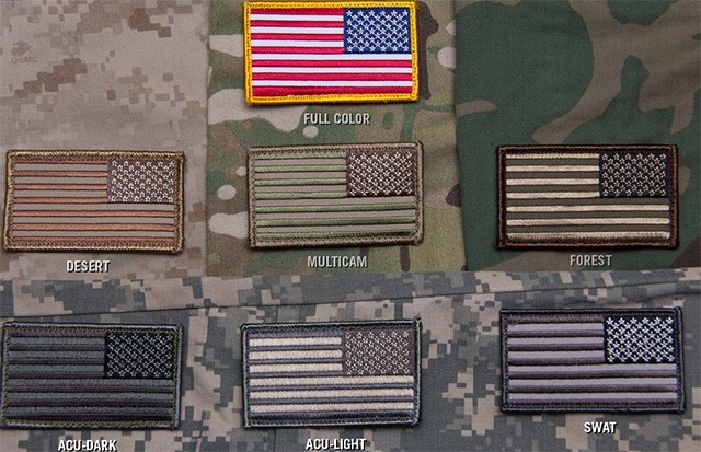 เหตุผลที่บางครั้ง "ทหารอเมริกัน" ติดธงชาติ "กลับด้าน"