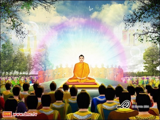 การโปรยดอกไม้ การประดับธง ต้อนรับพระภิกษุสงฆ์ การทำน้ำมนต์ มีมาตั้งแต่สมัยพุทธกาล..!!