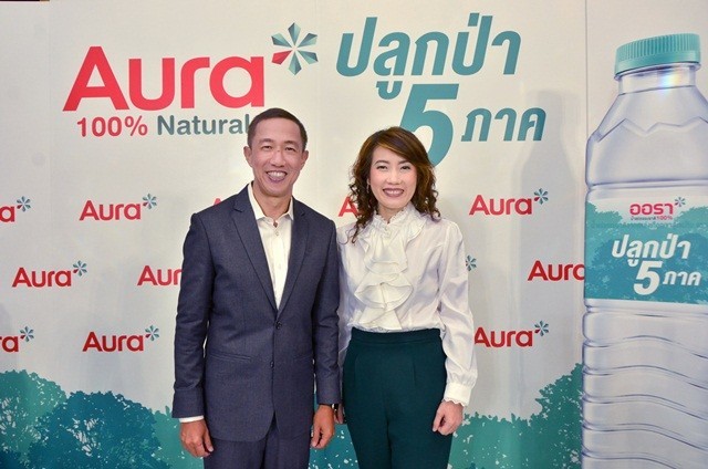 ชวนคนรุ่นใหม่ ปลุกจิตสำนึกรักษ์ธรรมชาติ ในโครงการ"ออรา ปลูกป่า5 ภาค"