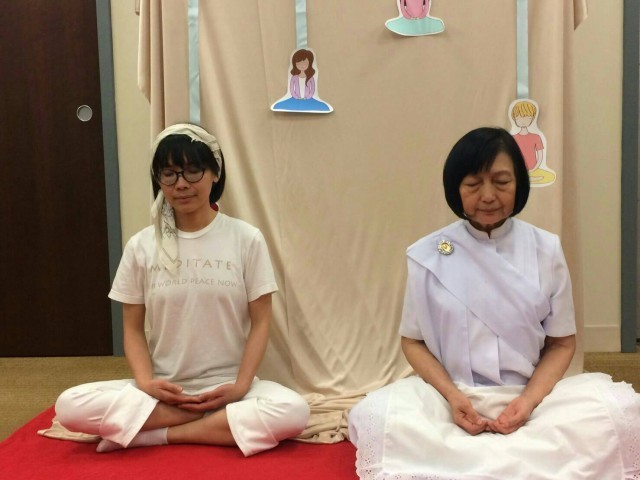 Union County college , New Jersey, USA จัดงานประจำปี!!พอจ.และจนท.วัดพุทธนิวเจอร์ซี เปิดห้องทำสมาธิ