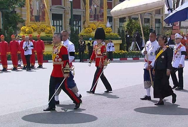 ชมประมวลภาพริ้วขบวนที่ 2 พระราชพิธีถวายพระเพลิงพระบรมศพ ในหลวง รัชกาลที่ 9