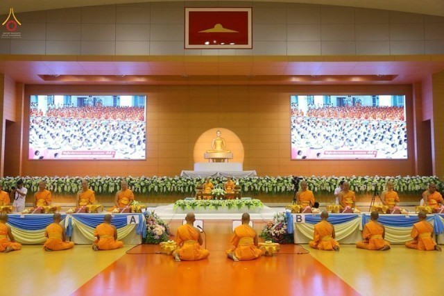 ประมวลภาพพิธีมุทิตาสักการะพระมหาเถระ พระเถระ 160 รูป ณ วัดพระธรรมกาย ปทุมธานี