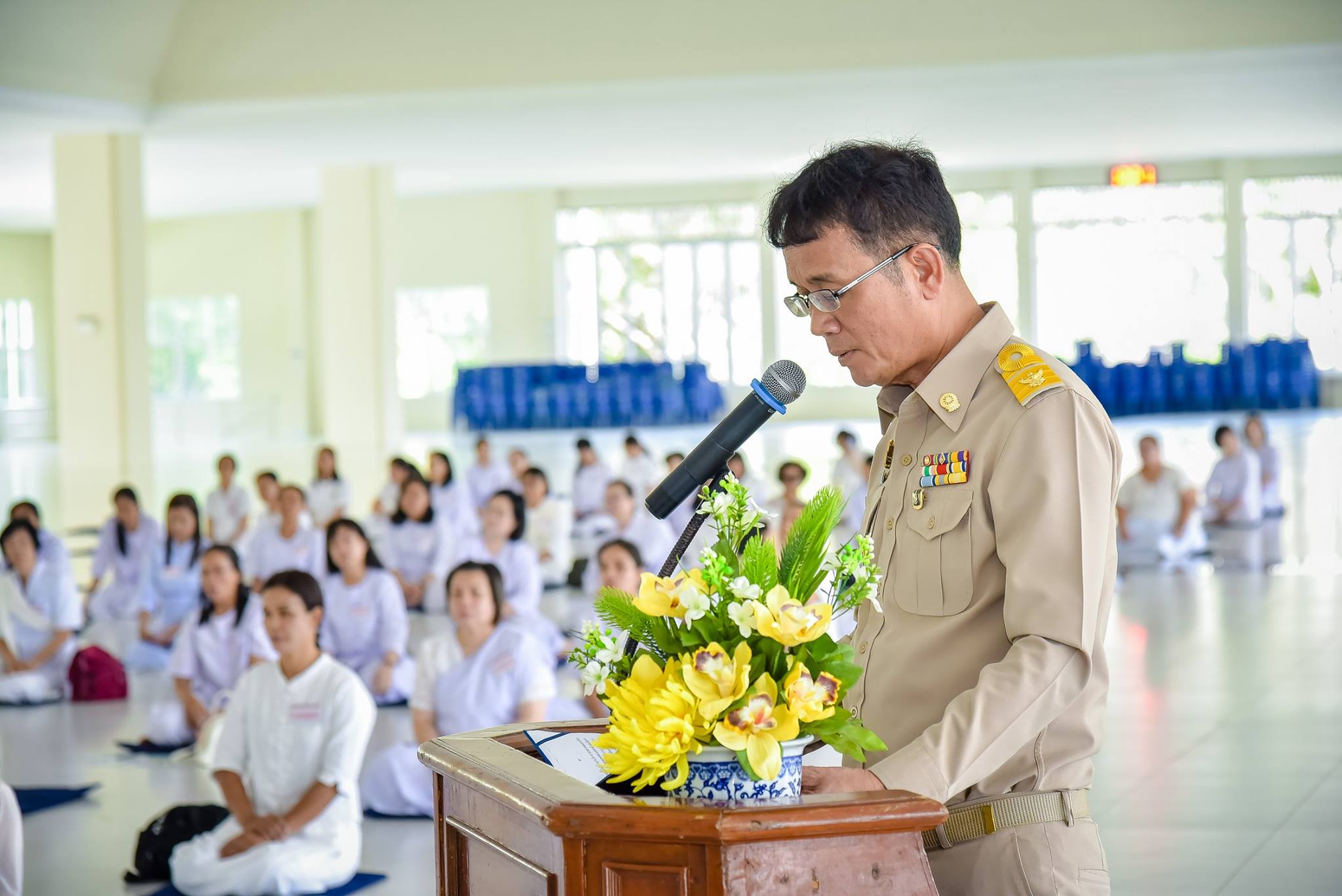 สำนักพุทธฯ จัดปฏิบัติธรรมบุคลากรในองค์กร