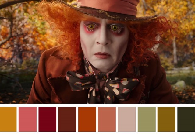 8ภาพ เฉดสีที่เข้ากันได้ จากหนังดัง