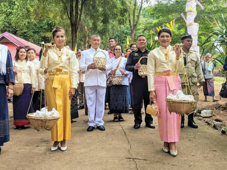 ชาวสระแก้ว จัดงาน"ทอฝ้าย สายบุญ จุลกฐิน" เพื่อสืบสานโบราณประเพณี