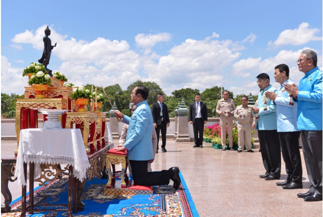 สมเด็จพระสังฆราชประทาน'สติสัมปชัญญะ' เป็นพระโอวาทแก่ ครม. ประกอบการทำงาน