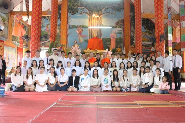 เยาวชนวัยใส ใส่ใจงานบุญ รวมใจเป็นประธานทอดกฐิน ประจำปี 2559