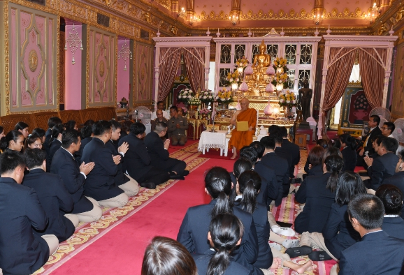 ‘สมเด็จพระสังฆราช’ ประทานพรทัพนักกีฬาเอเชี่ยนพาราเกมส์