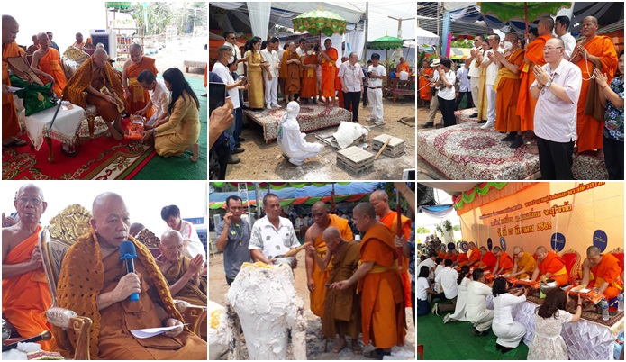 22 มิ.ย.62 วัดทุ่งเสลี่ยมจัดงานใหญ่ บุญชัก'พระธรรมสามิราชศาสดา' ขึ้นอุโบสถหลังใหม่