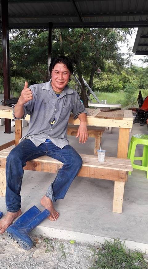 สุขจากการให้!!! เชษฐ์ สไมล์บัฟฟาโล สร้างโรงทานช่วยคนพิการ ผู้ยากไร้