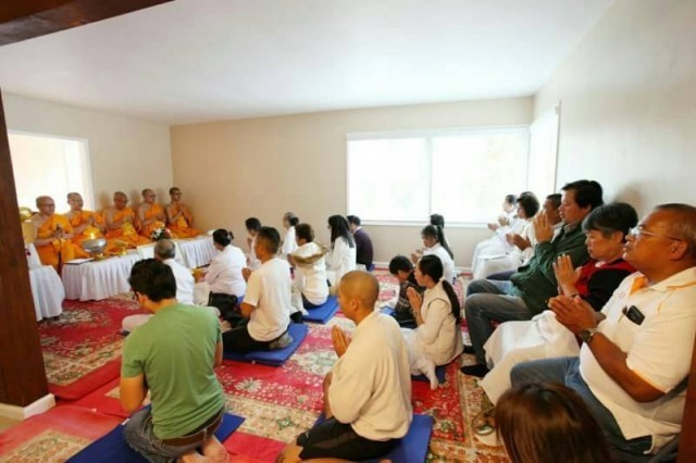 พิธีเปิด "วัดพระราชภาวนาจารย์ ซานดิเอโก" (Meditation Center of San Diego)