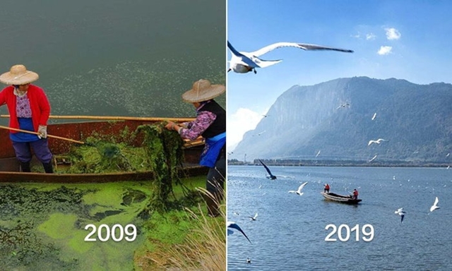 พลิกฟื้น "ทะเลสาบคุนหมิง" หลังน้ำเสียมานาน 30 ปี !!