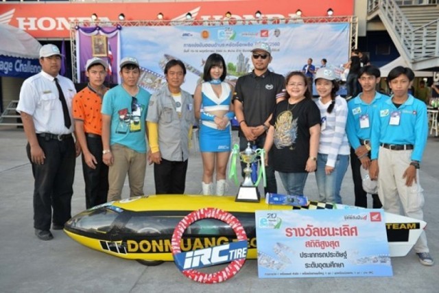 ช่างฝีมือปัญจวิทยา คว้าแชมป์ Honda Eco Mileage challenge ครั้งที่ 20