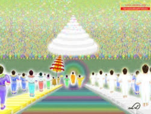 พระบรมศาสดา เสด็จจำพรรษา  บนสวรรค์ชั้นดาวดึงส์   แสดงธรรมโปรดเทพบุตรพุทธมารดา