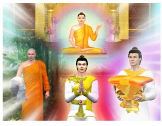 จุดกำเนิดของการ"ทอดผ้าป่า "มาจากเทพธิดาบนสวรรค์ชั้นดาวดึงส์