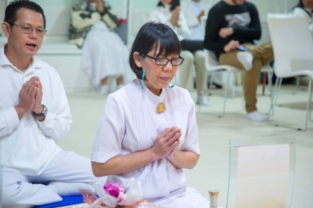 คณะสงฆ์และชาวพุทธวัดพระธรรมกาย ดี.ซี. สหรัฐอเมริกา ร่วมจัดกิจกรรมงานบุญวันอาทิตย์