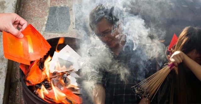 กรมอนามัยเตือนตรุษจีนนี้ เลี่ยงควันธูป-เผากระดาษ เสี่ยงมะเร็ง