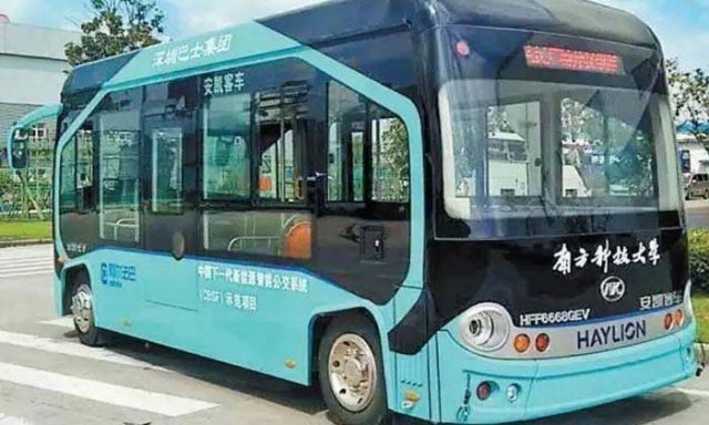 จีนเตรียมเปิดใช้ “รถเมล์ไร้คนขับ” ที่เซินเจิ้น ก่อนสิ้นปี