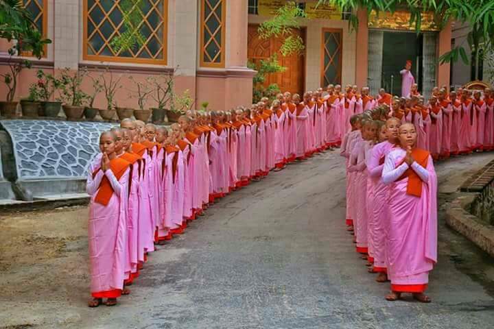 งดงามด้วยศรัทธาของของสำนักแม่ชี"ศากยธิดา" เมืองสะกาย ประเทศพม่า