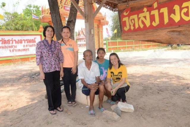 วัด!! ที่พึ่งพิงทางใจ เด็กสาวสมองเพชร
