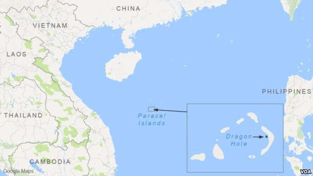 จีนประกาศปกป้อง ”หลุมสีฟ้า หรือ หลุมมังกร” ในทะเลจีนใต้